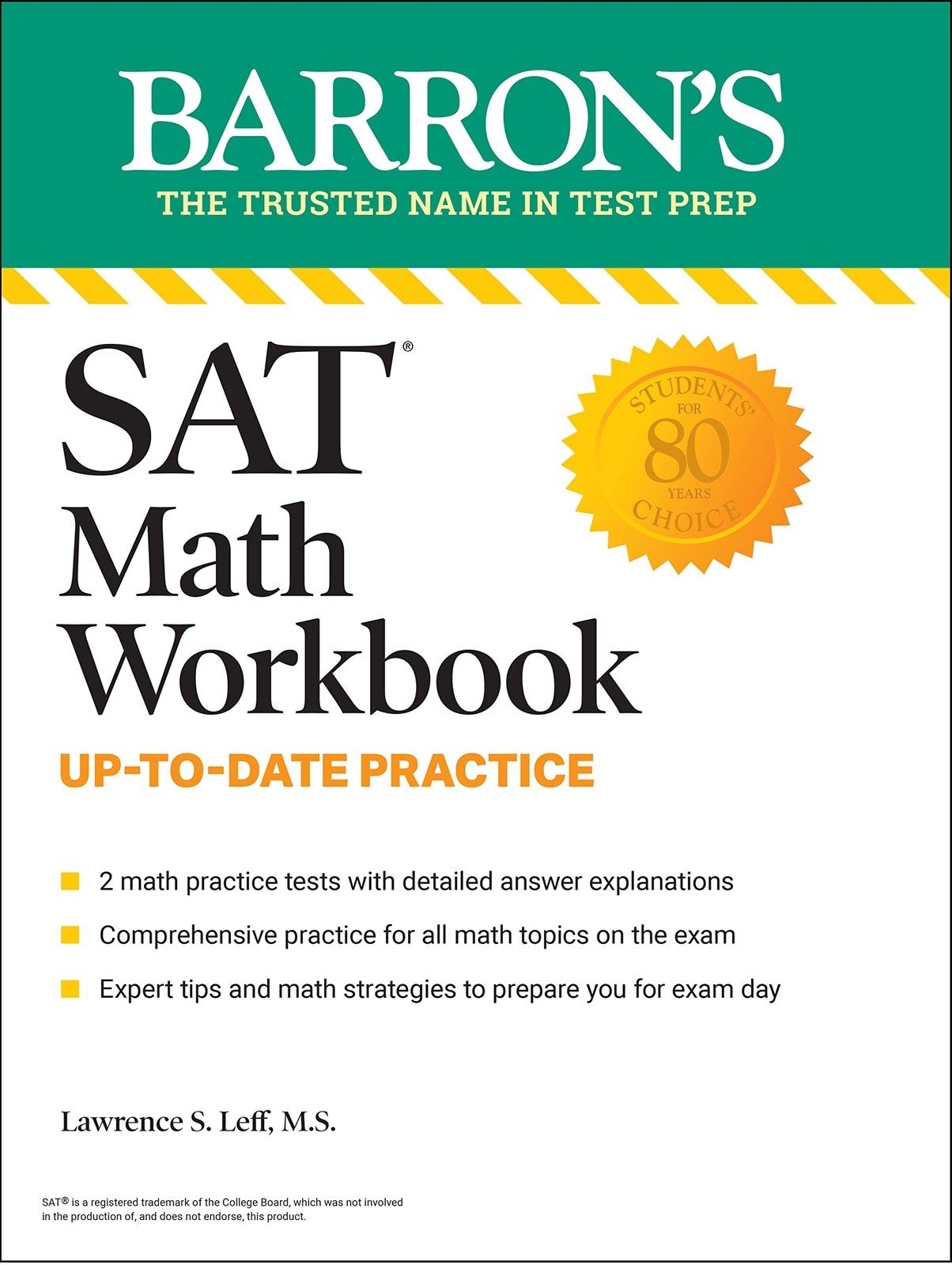 SAT Math Workbook (Barron’s SAT Prep)