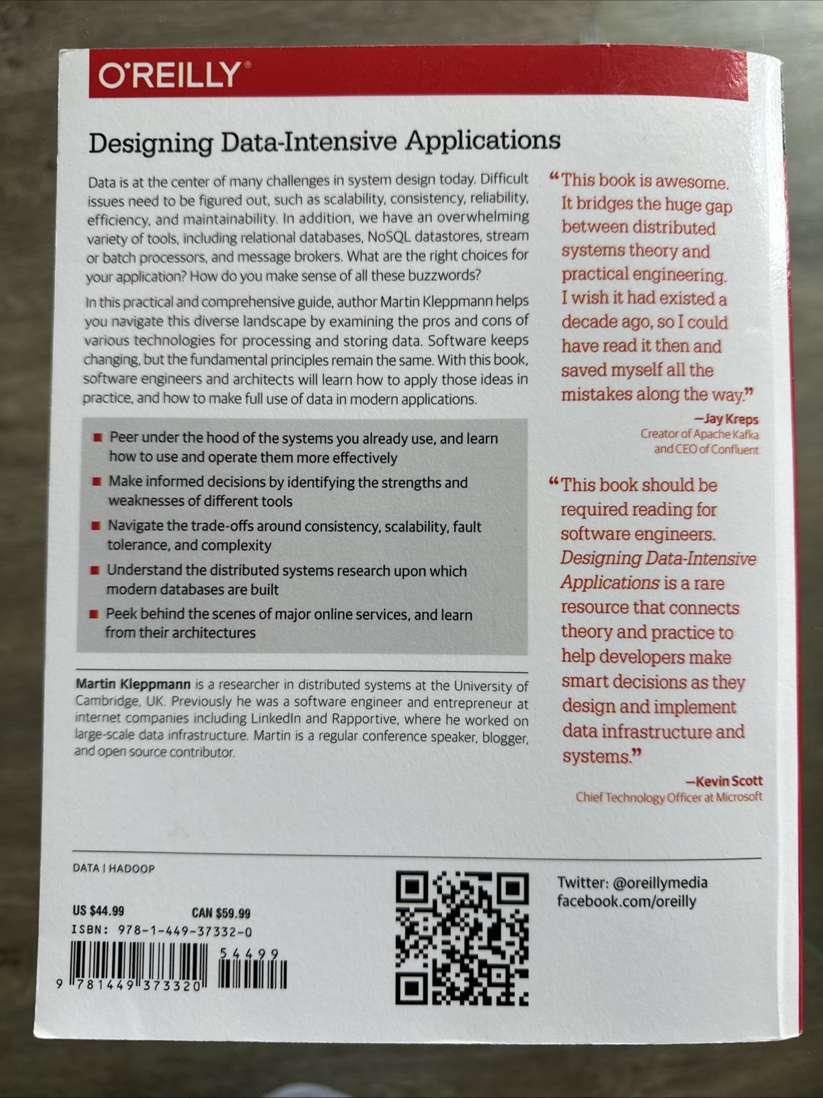 Designing Data-Intensive Applications By Martin Kleppmann