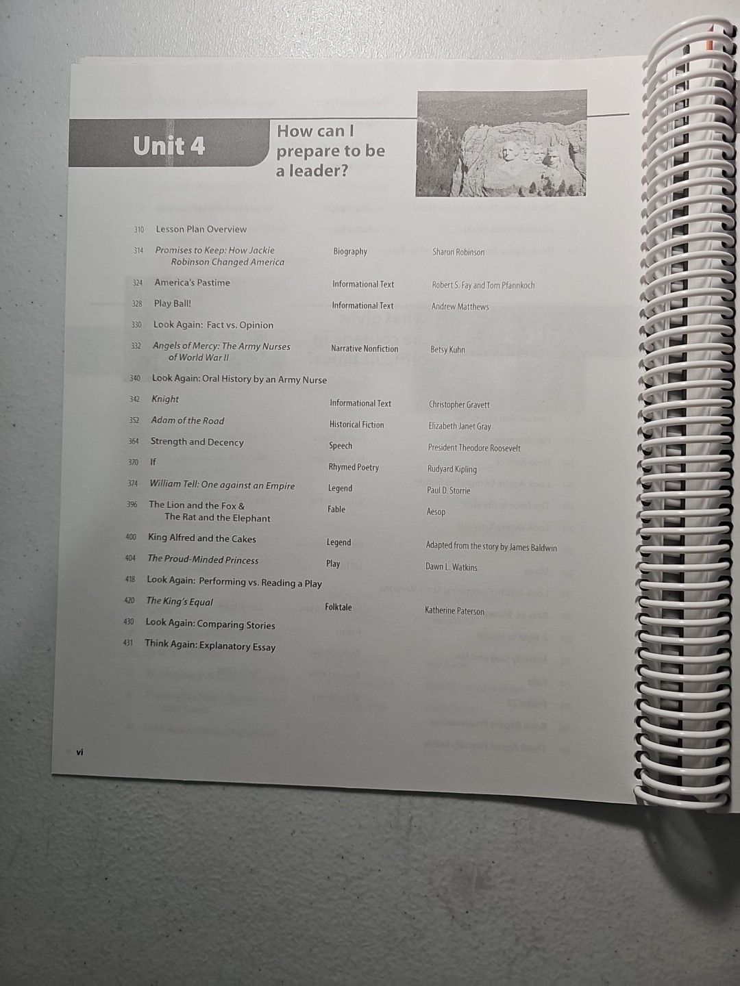 Perspectives in Literature Teacher Edition – Third Edition, Part 3, Grade 6