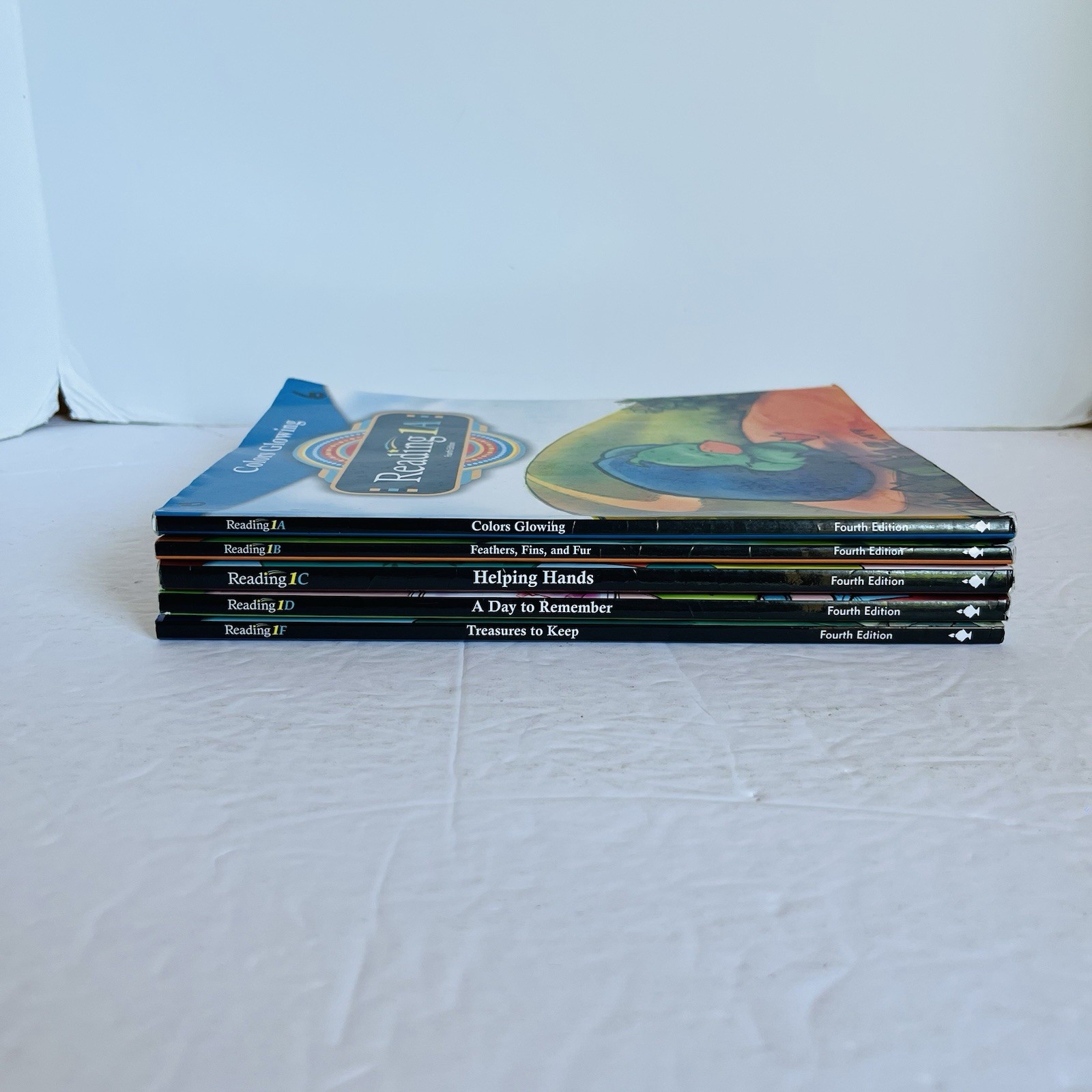 BJU Press Reading 1 Student Book Readers Lot 5 4th Ed 1st Grade Incomplete A-D F
