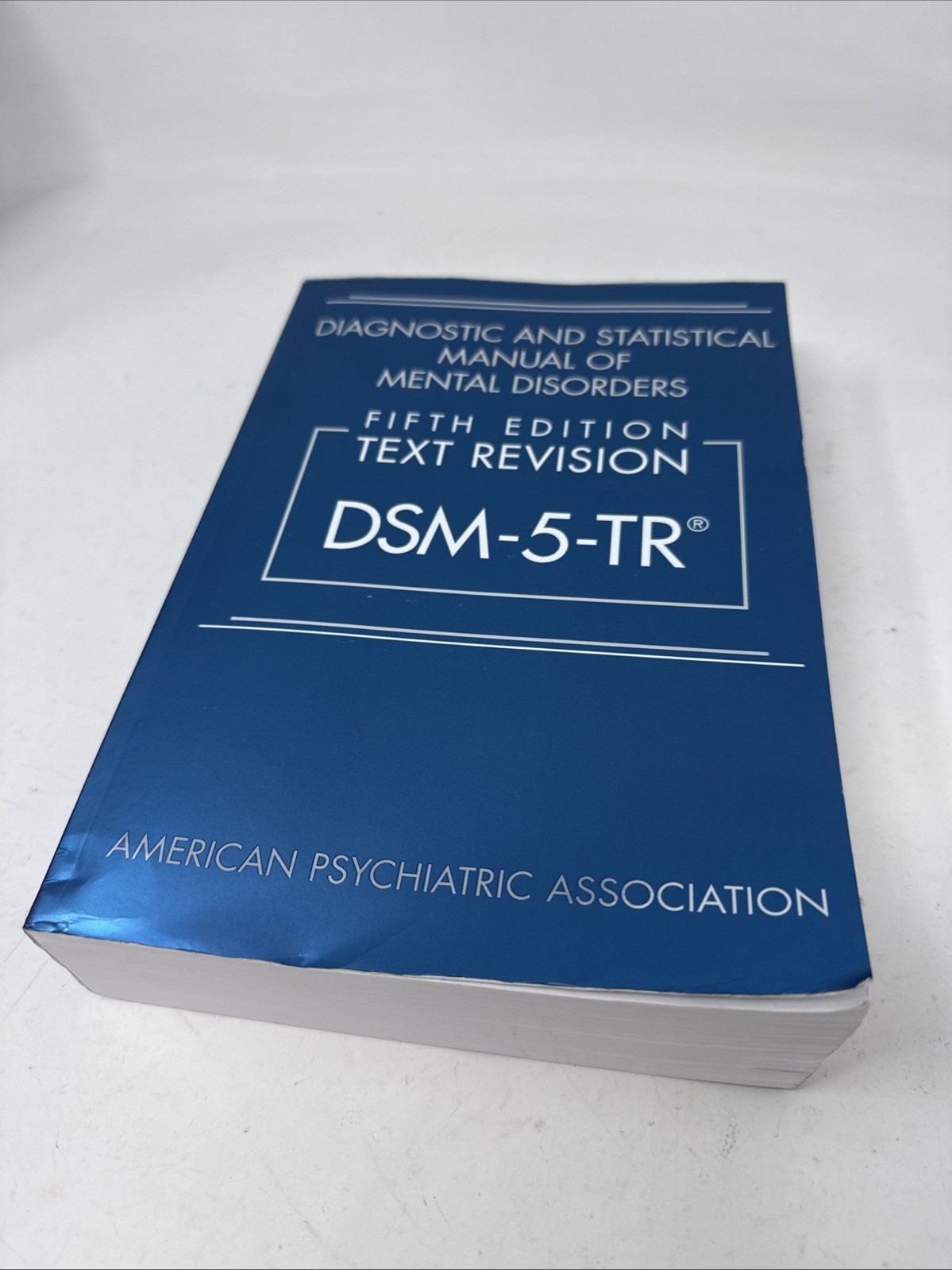 Diagnostic and Statistical Manual of Mental Disorders DSM-5-TR *Unused