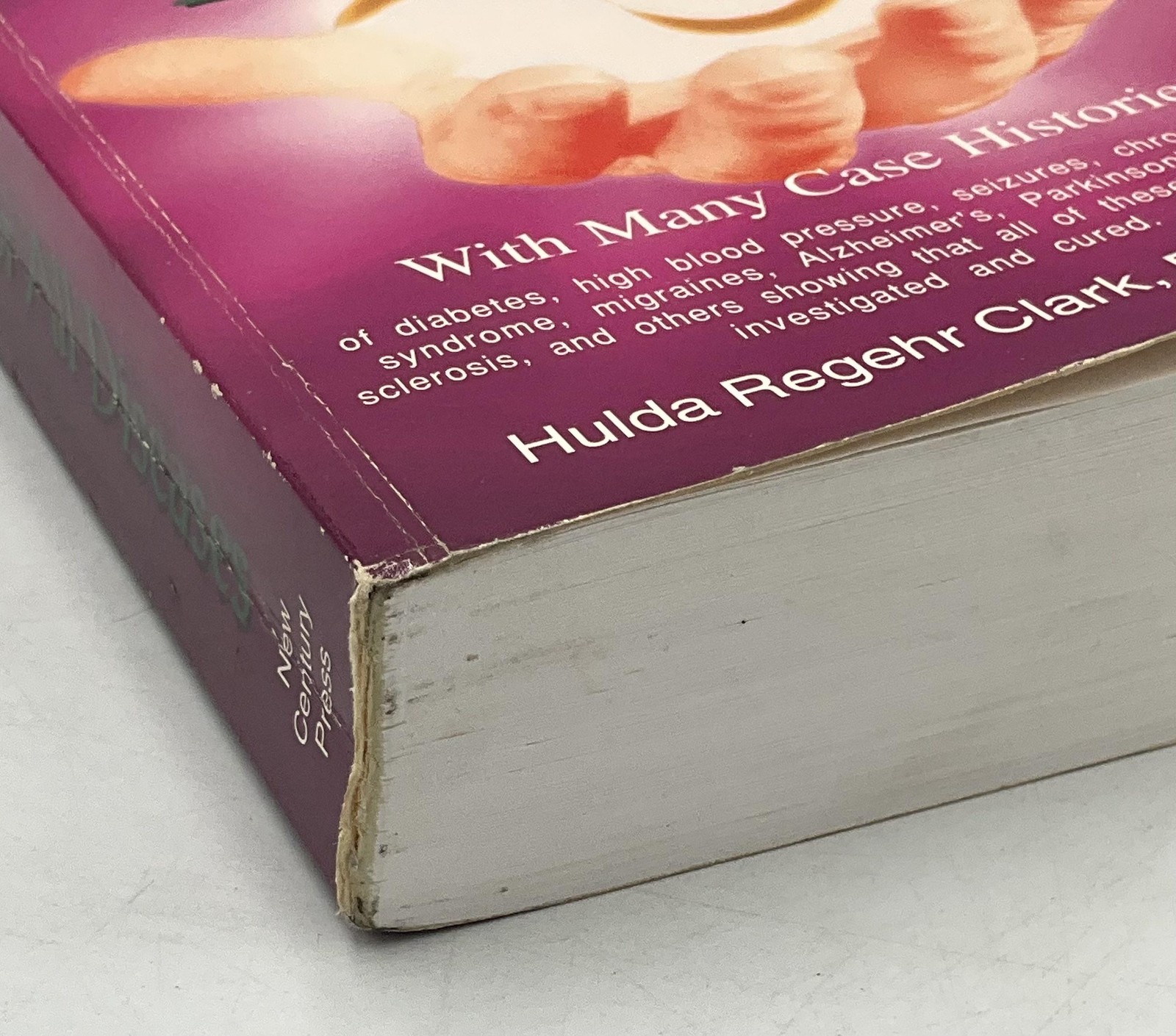 Vintage The Cure For All Diseases With Many Case Histories Clark Purple PB