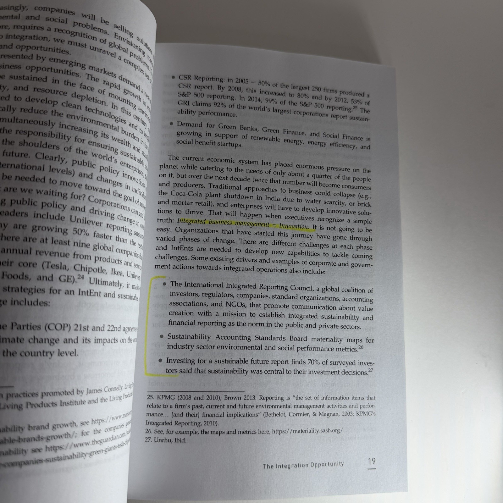 Integrated Management: How Sustainability Creates Value for Any Business Book