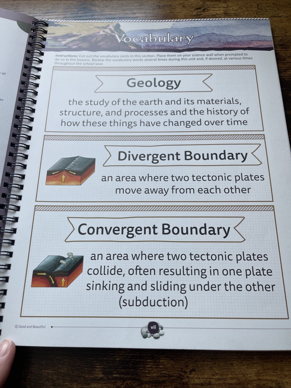 The Good And The Beautiful Geology Science Unit