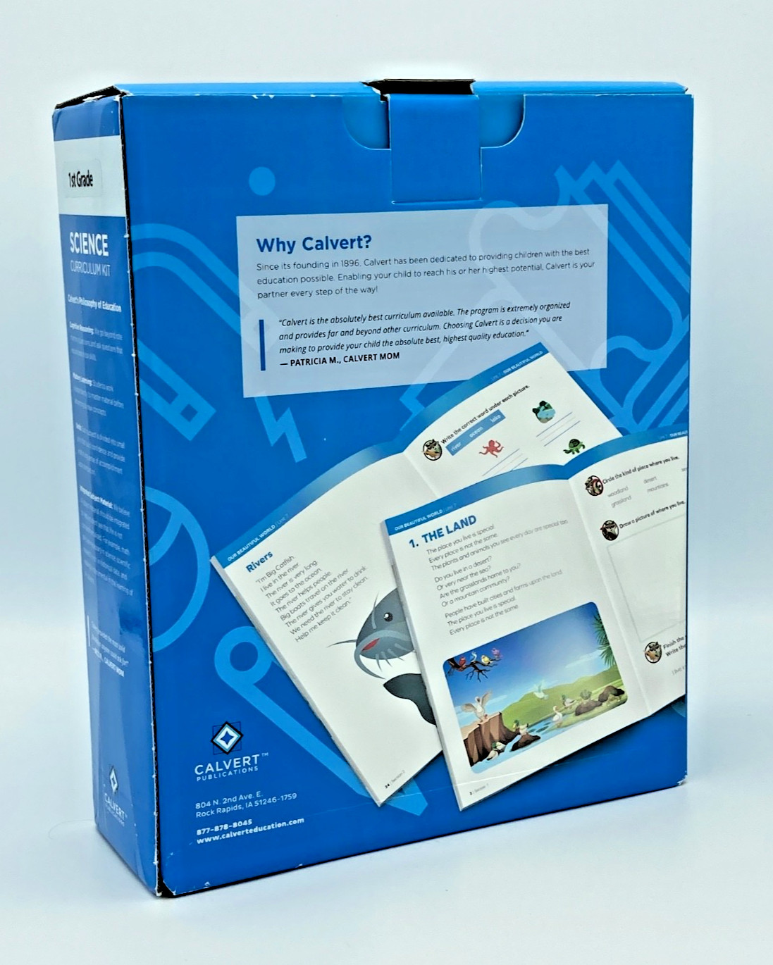 CALVERT Science Grade 1 Curriculum Kit, Homeschool, Open and Go, Missing Unit 1