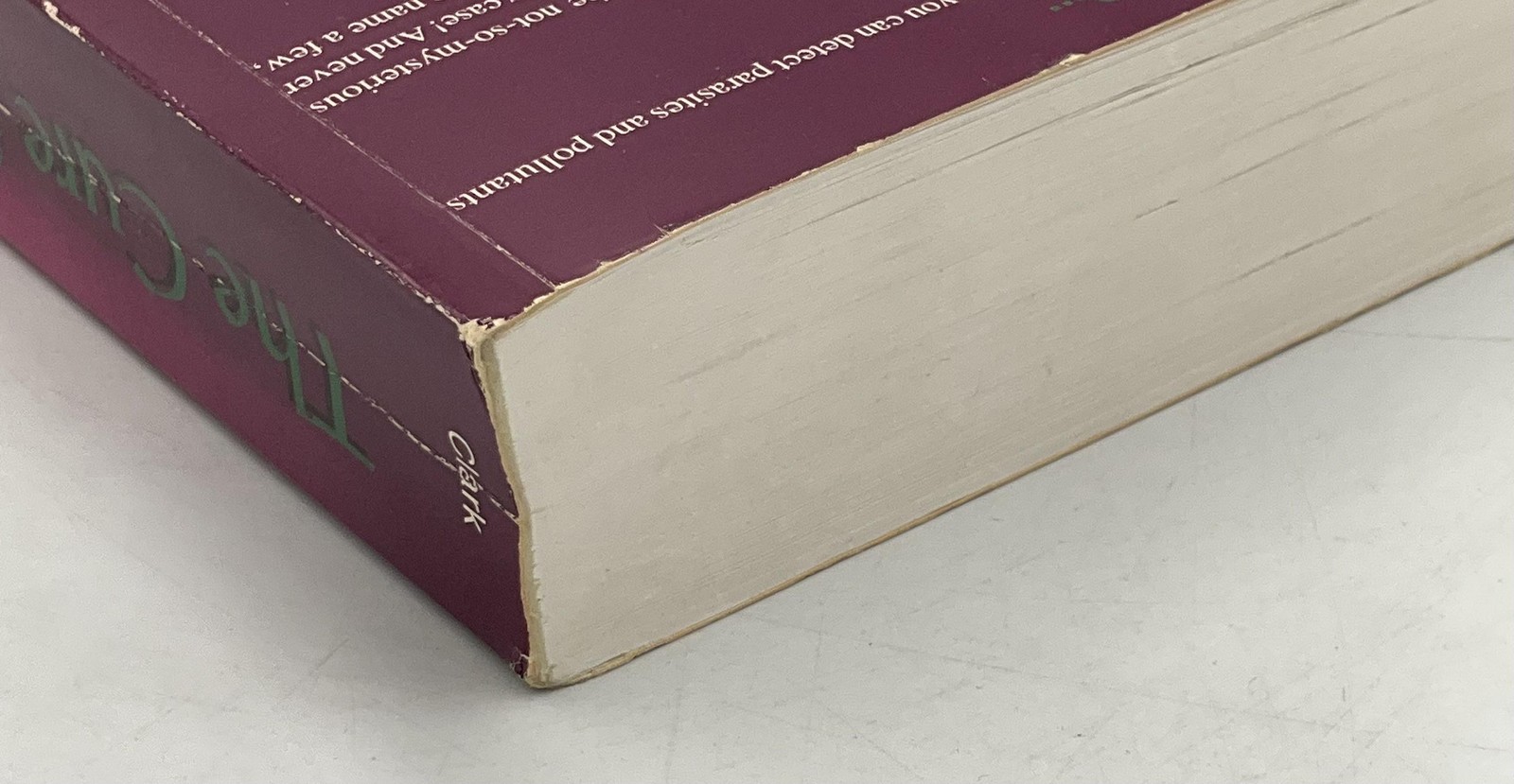 Vintage The Cure For All Diseases With Many Case Histories Clark Purple PB