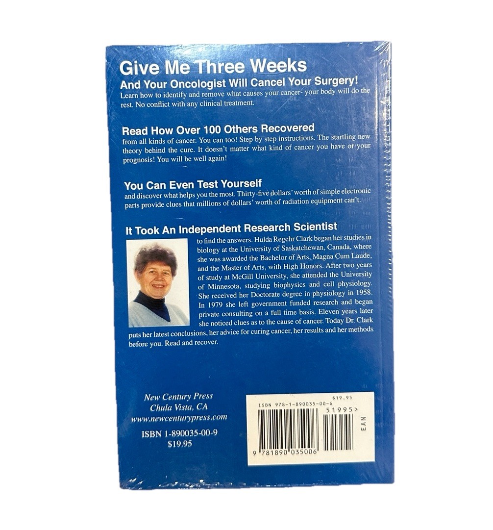 The Cure for All Cancers : With 100 Case Histories by Hulda Regehr Clark US SHIP