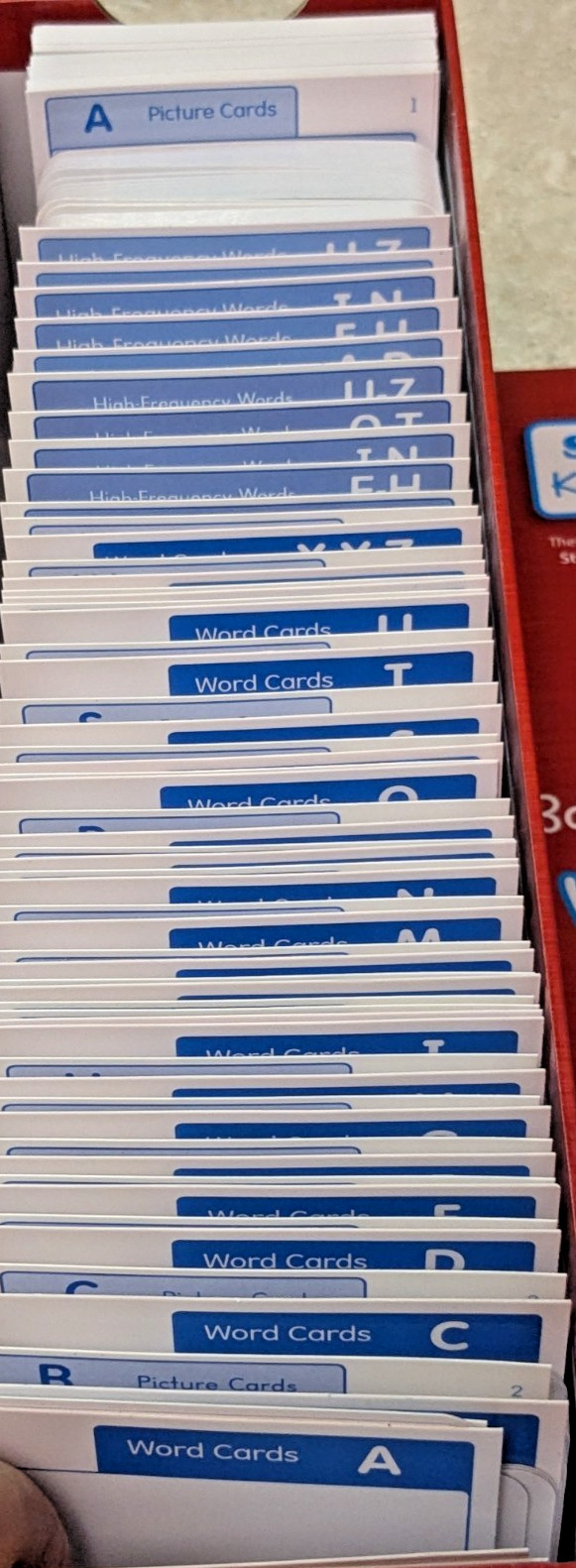 Backpack Bear’s Word & Picture Cards, Starfall Education. 223 Picture Cards