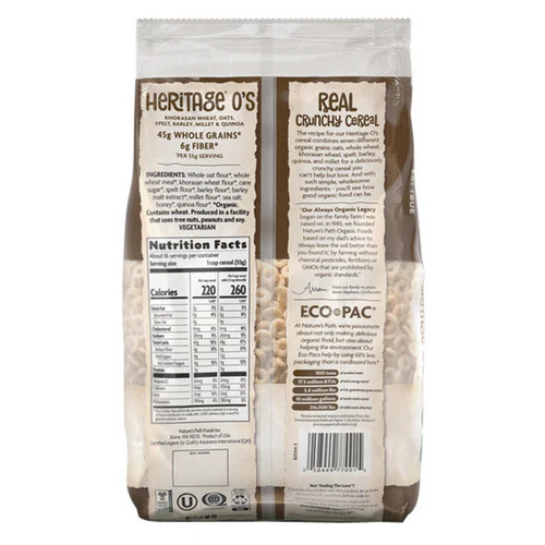 Organic Heritage O’s Cereal 32 Oz(Case Of 6) By Natures Path