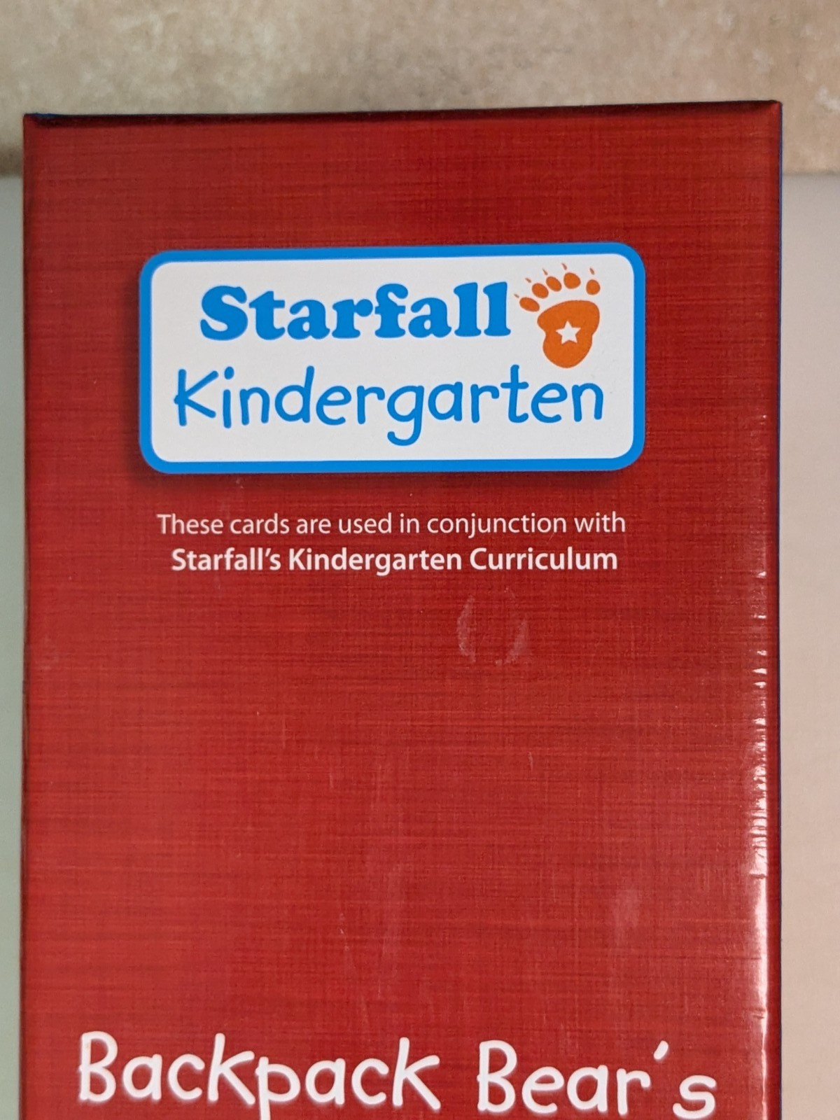 Backpack Bear’s Word & Picture Cards, Starfall Education. 223 Picture Cards
