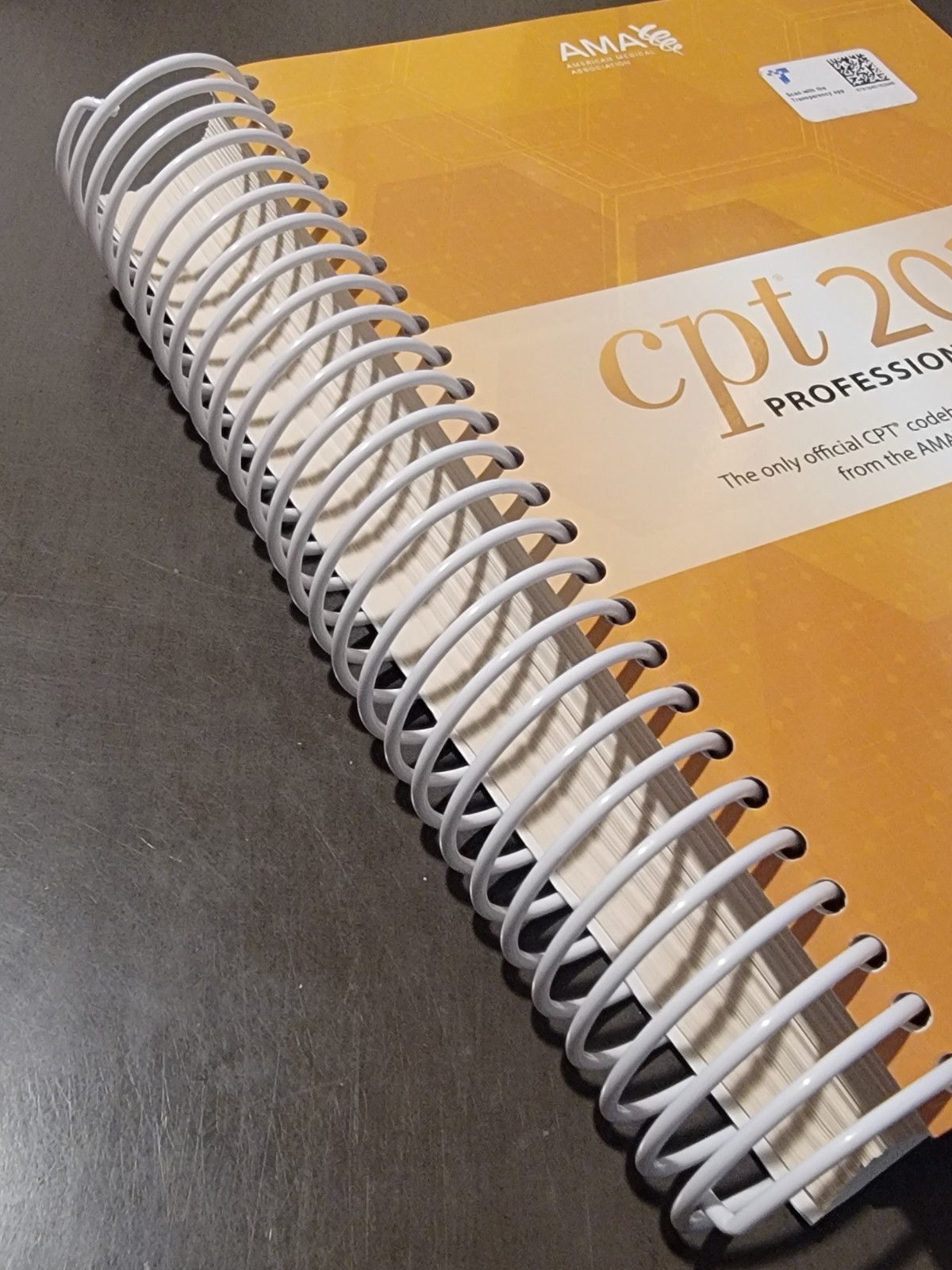 CPT 2024 Professional Edition AMA Medical Billing Coding Spiral Paperback Book
