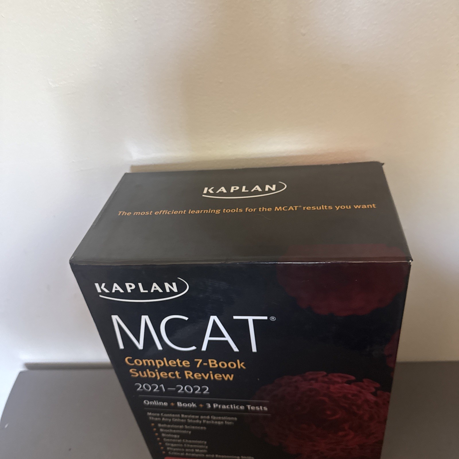 MCAT Complete 7-Book Subject Review 2021-2022 Kaplan Test Prep
