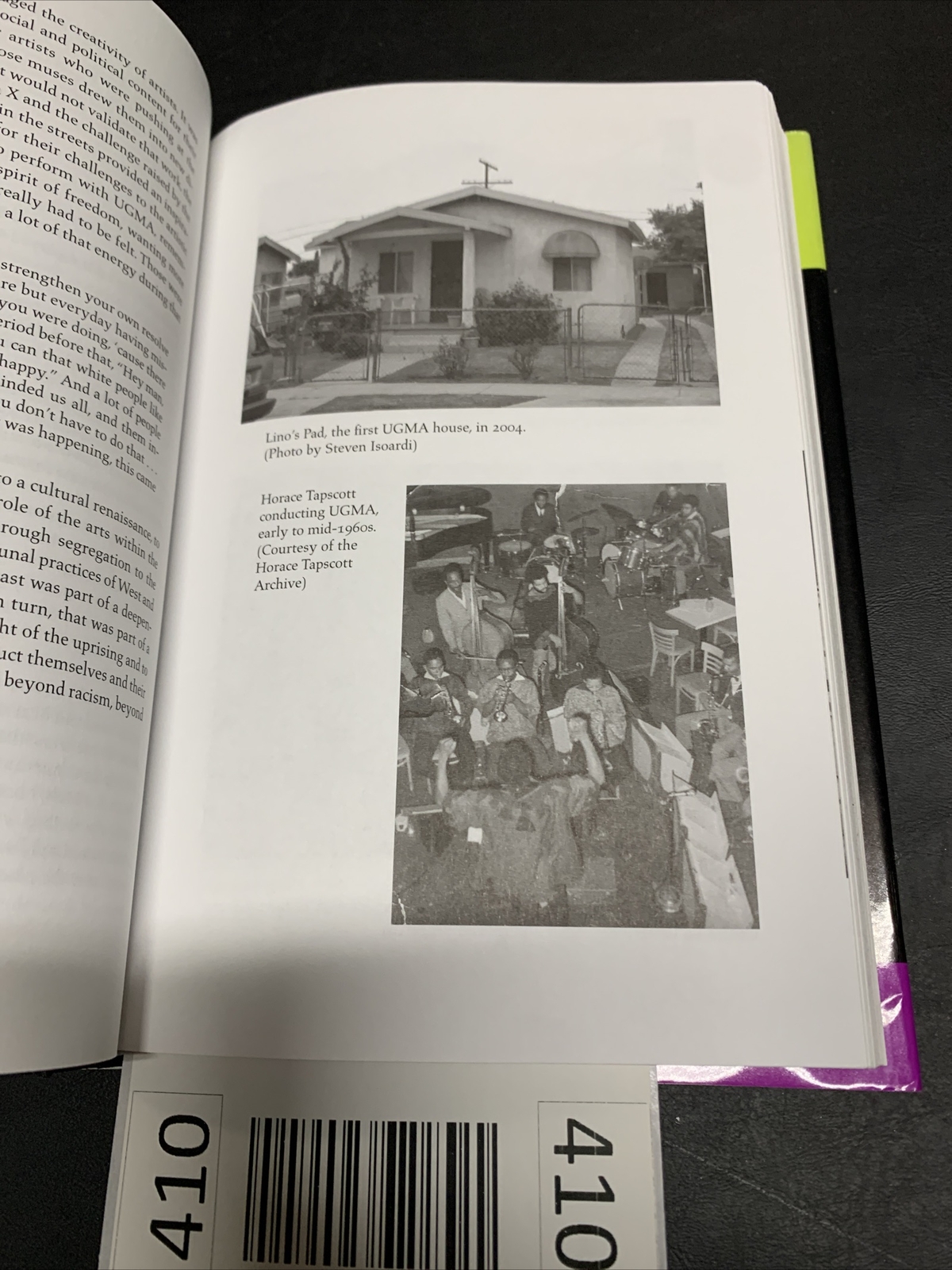 The DARK TREE ~ Jazz and the Community Arts in Los Angeles by Steven L. Isoardi.
