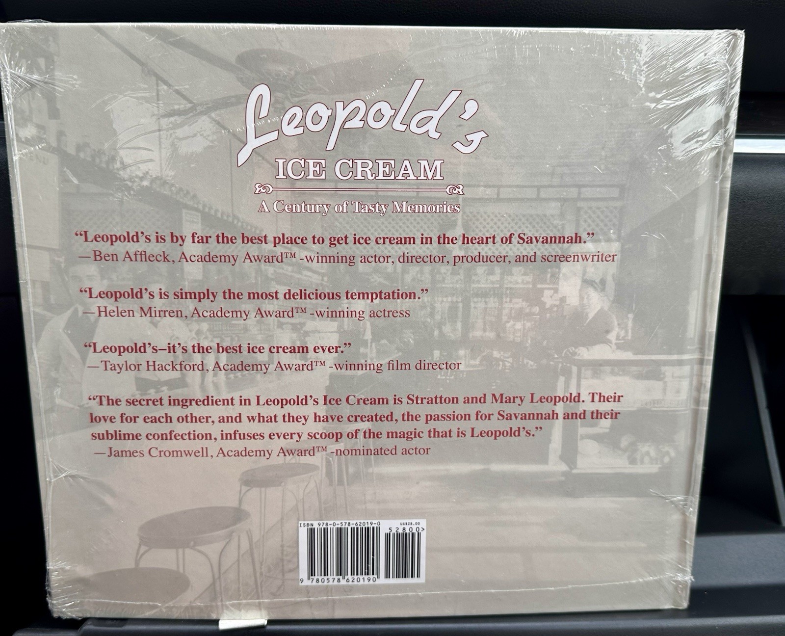 Leopold’s Ice Cream A Century Of Tasty Memories Coffee Table Book Jimmy Carter