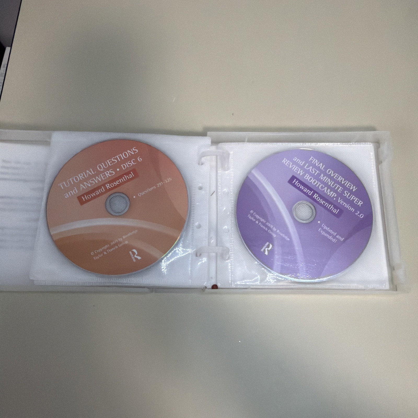 CD Vital Information & Review Questions for NCE CPCE State Exam (Missing Disc 1)
