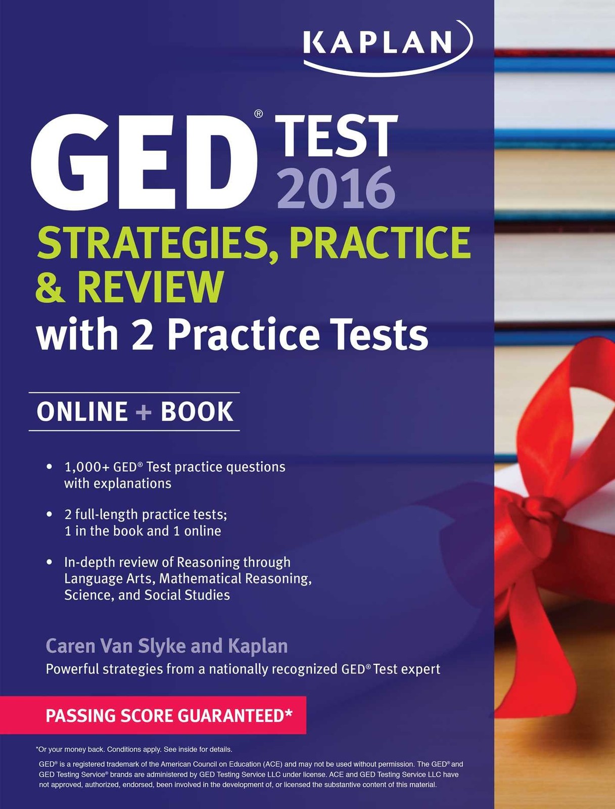 Kaplan GED Test 2016 Strategies, Practice, and Review: Online + Book (Kaplan…