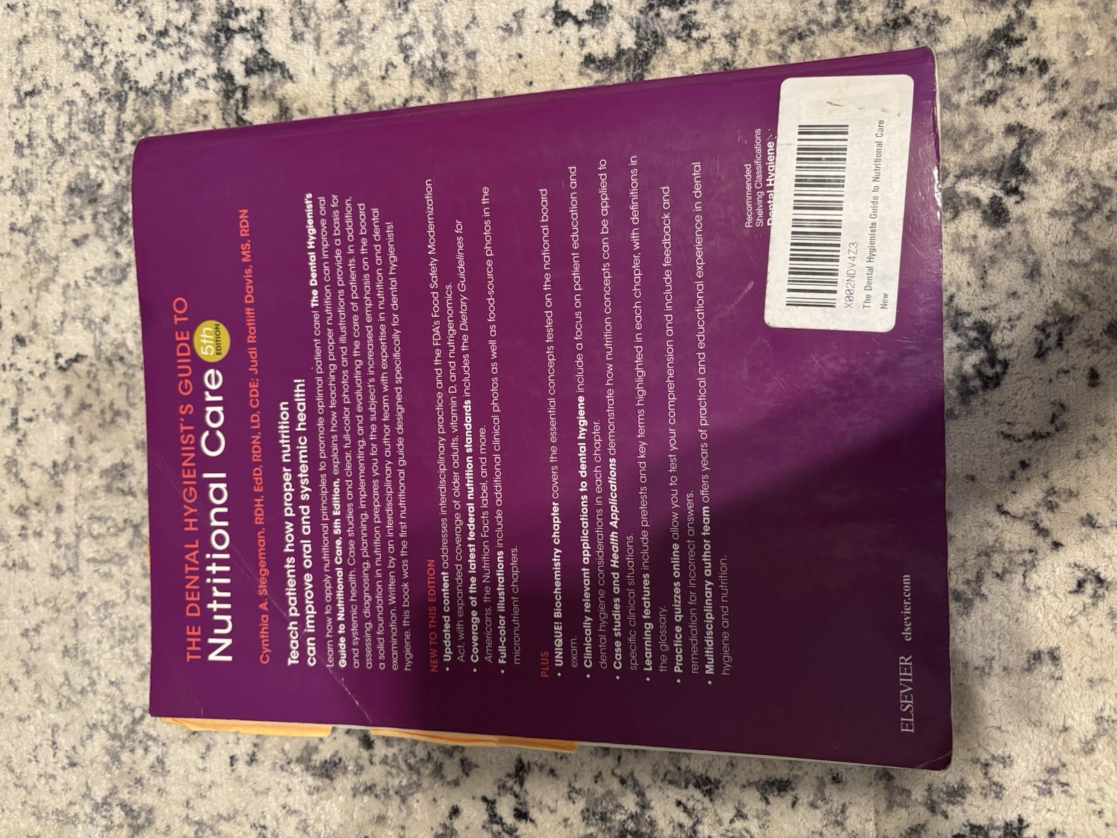 Dental Hygienist’s Guide to Nutritional Care ( Paperback)