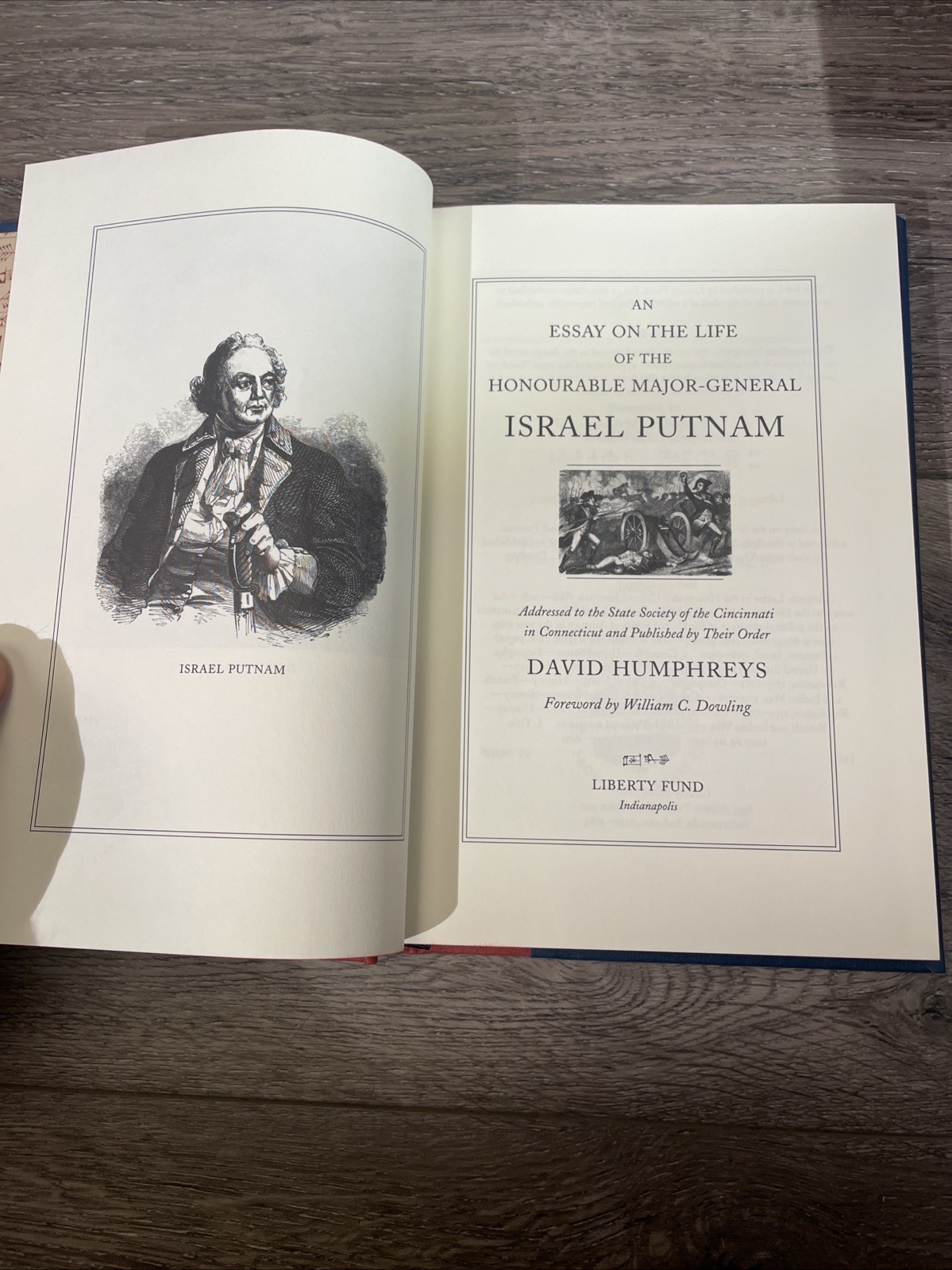 Essay Life of Honourable Major-General Israel Putnam David Humphreys HC