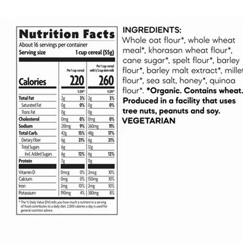 Organic Heritage O’s Cereal 32 Oz(Case Of 6) By Natures Path