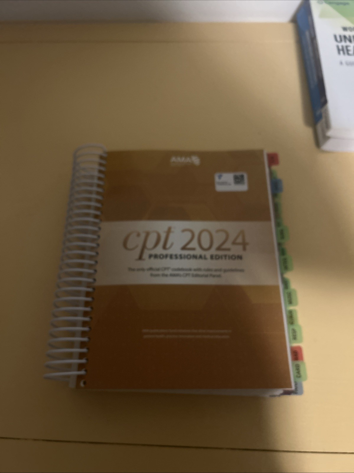 CPT Professional 2024 American Medical Association spiral_bound Good