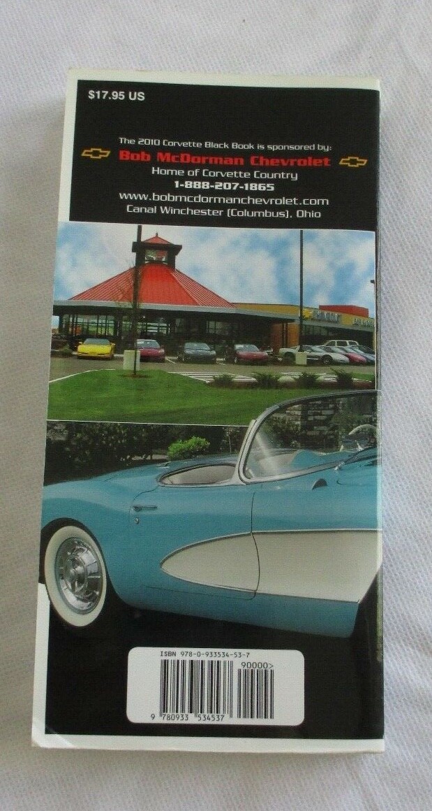 Corvette Black Book 1953 – 2010 – 160 pages