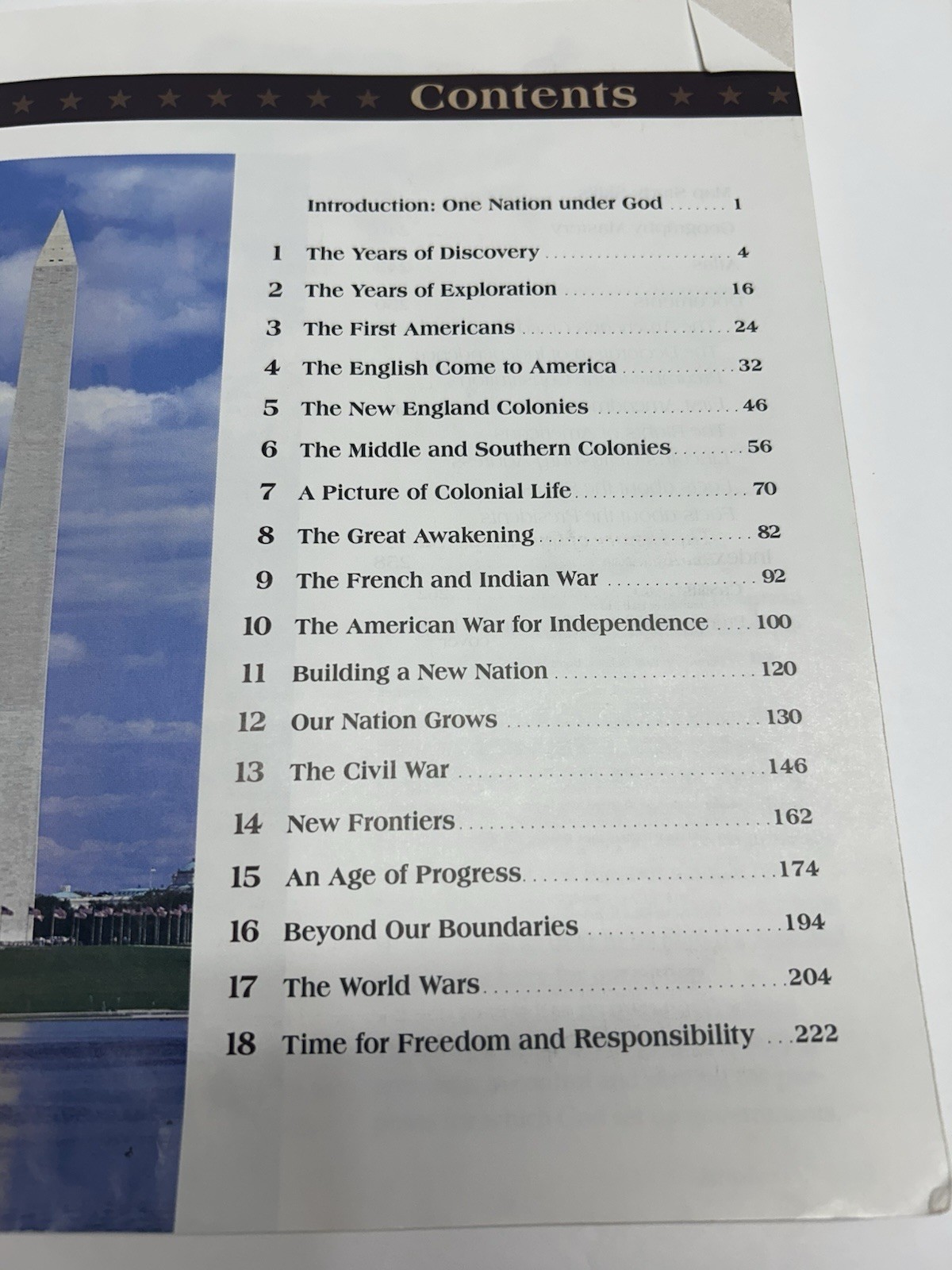A Beka The History Of Our United States Homeschool Curriculum Book and maps