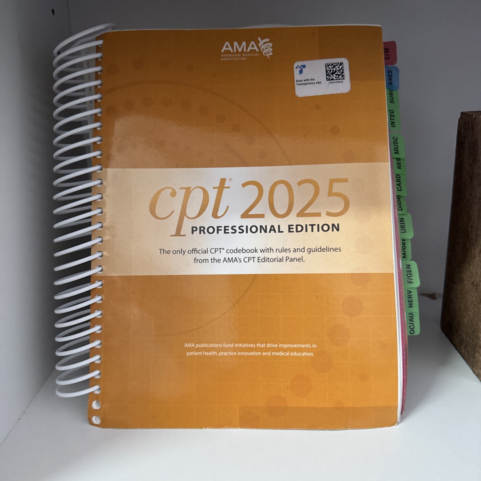 CPT 2025 – Spiral-bound, by American Medical Association –