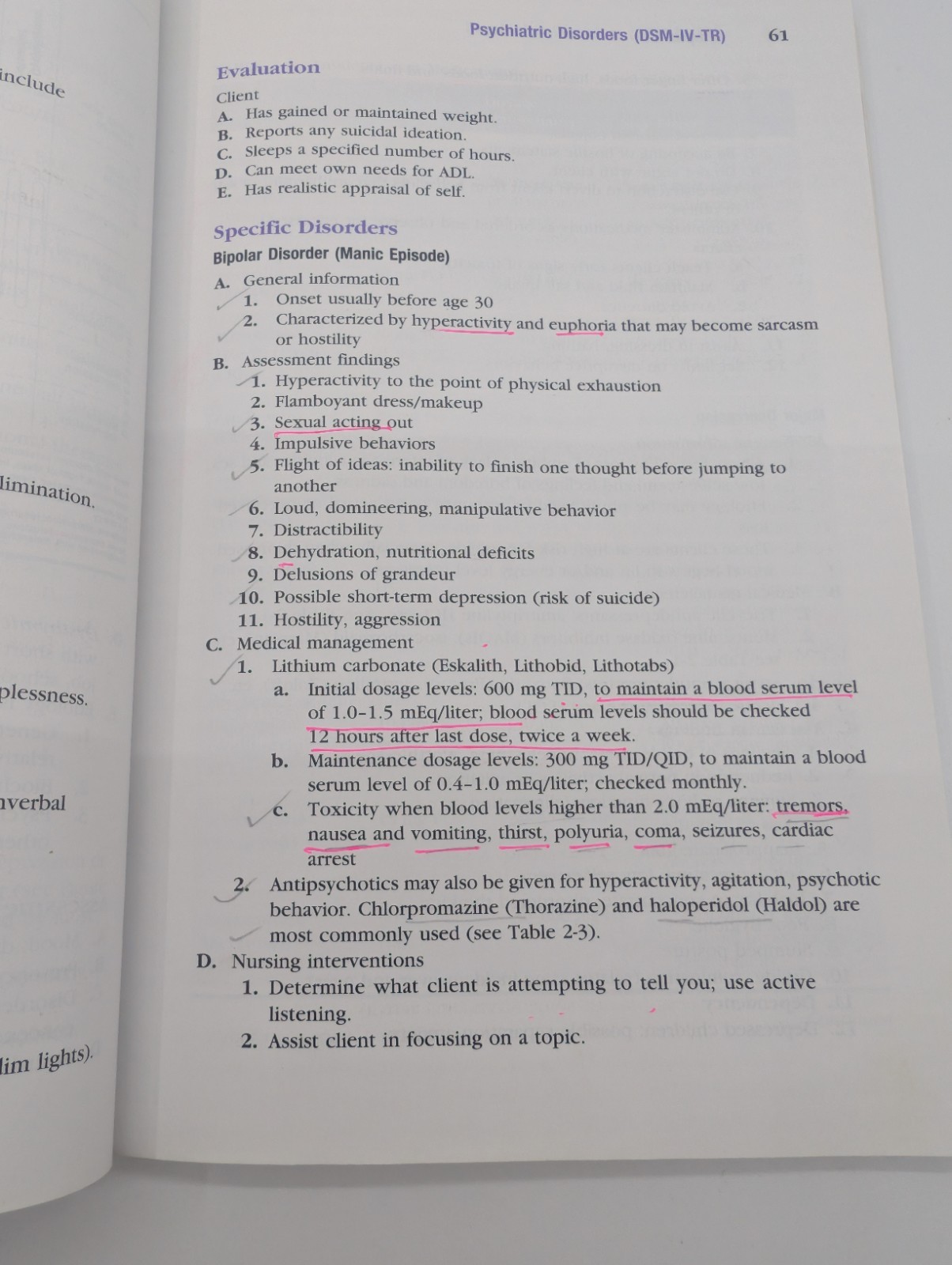 Delmar’s Nursing Review Series: Psychiatric Nursing By Delmar Learning