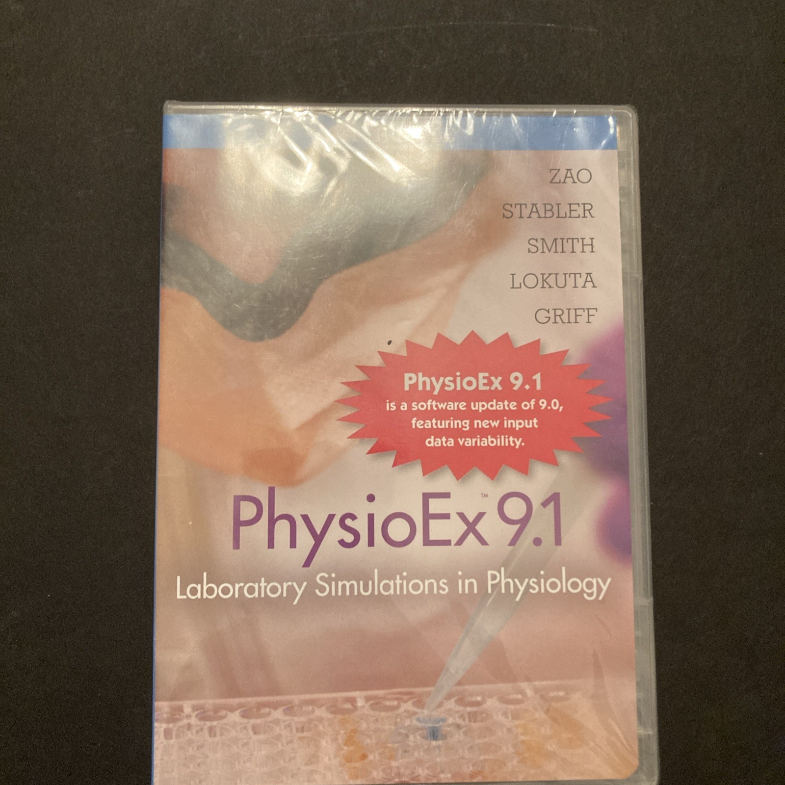 PhysioEx 9.1: Laboratory Simulations in Physiology CD NEW Sealed