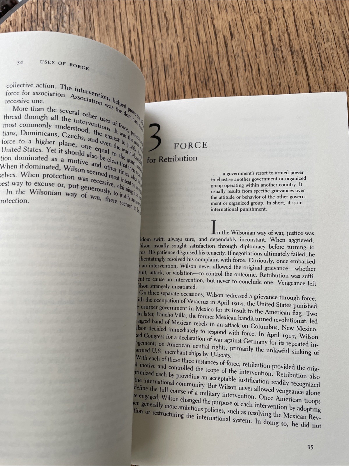 Uses Of Force And Wilsonian Foreign Policy Frederick S Calhoun 1993