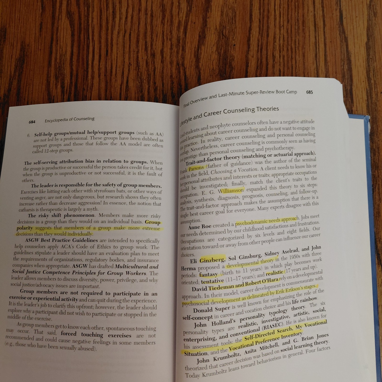 Encyclopedia of Counseling: Master Review and Tutorial for the National: