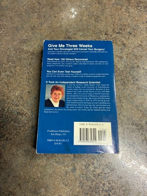 The Cure for All Cancers 100 Case Histories By Hulda Regehr Clark 1993 Paperback