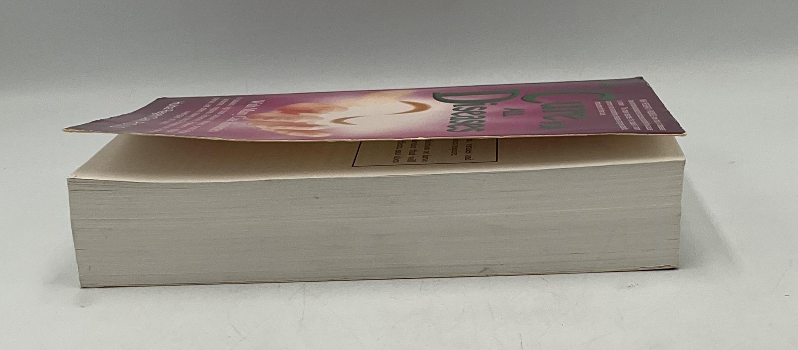 Vintage The Cure For All Diseases With Many Case Histories Clark Purple PB