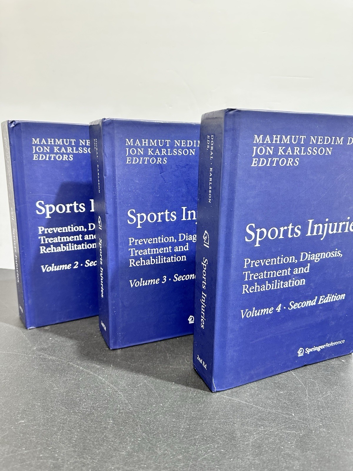 Sports Injuries: Prevention, Diagnosis, Treatment and Rehabilitation Vol 2, 3,4