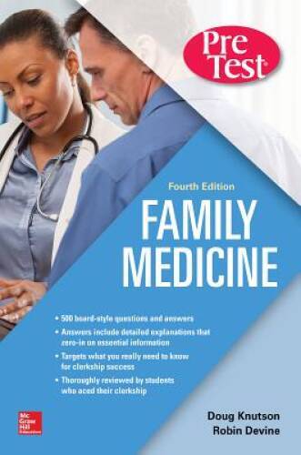 Family Medicine PreTest Self-Assessment And Review, Fourth Edition – GOOD
