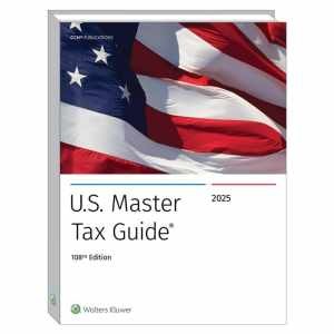 U.S. Master Tax Guide® (2025) – Paperback, by Wolters Kluwer US – Good