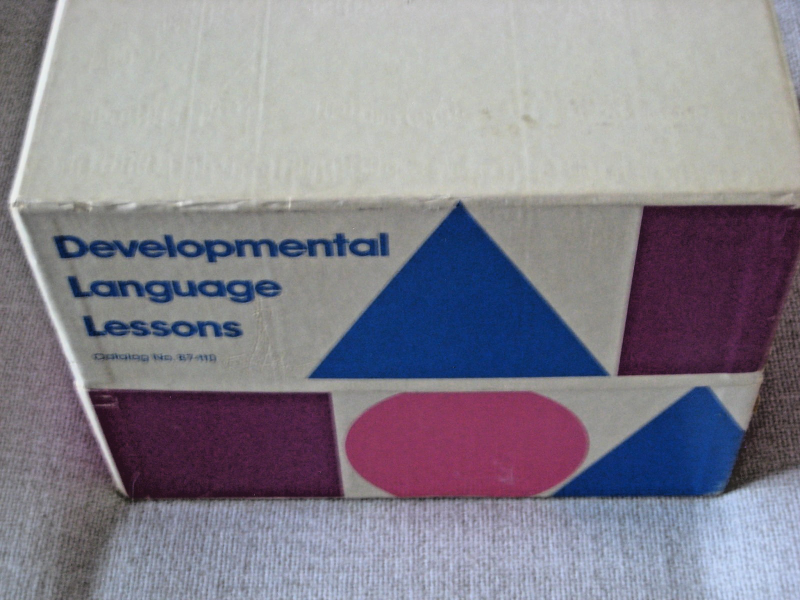 Vtg Teaching Resources Developmental Language Lessons 1977 87-110 Education Book