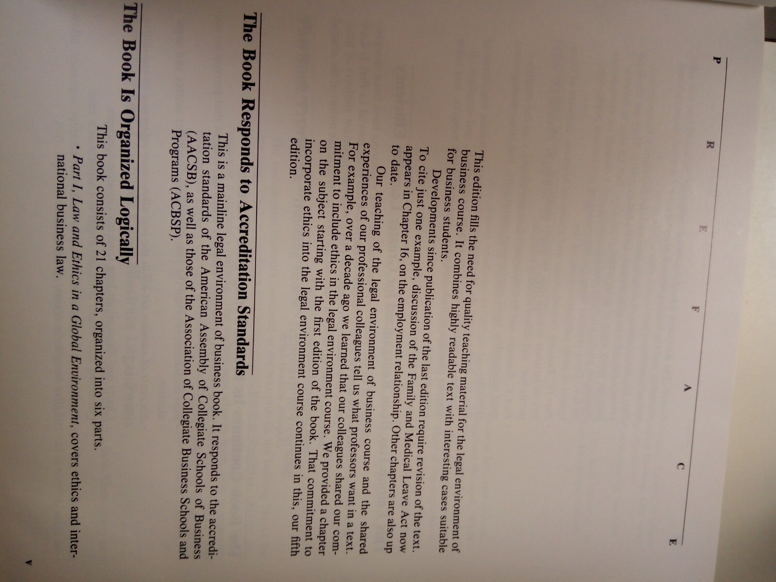 Fifth Edition The Legal Environment of Business by Blackburn Klayman Malin