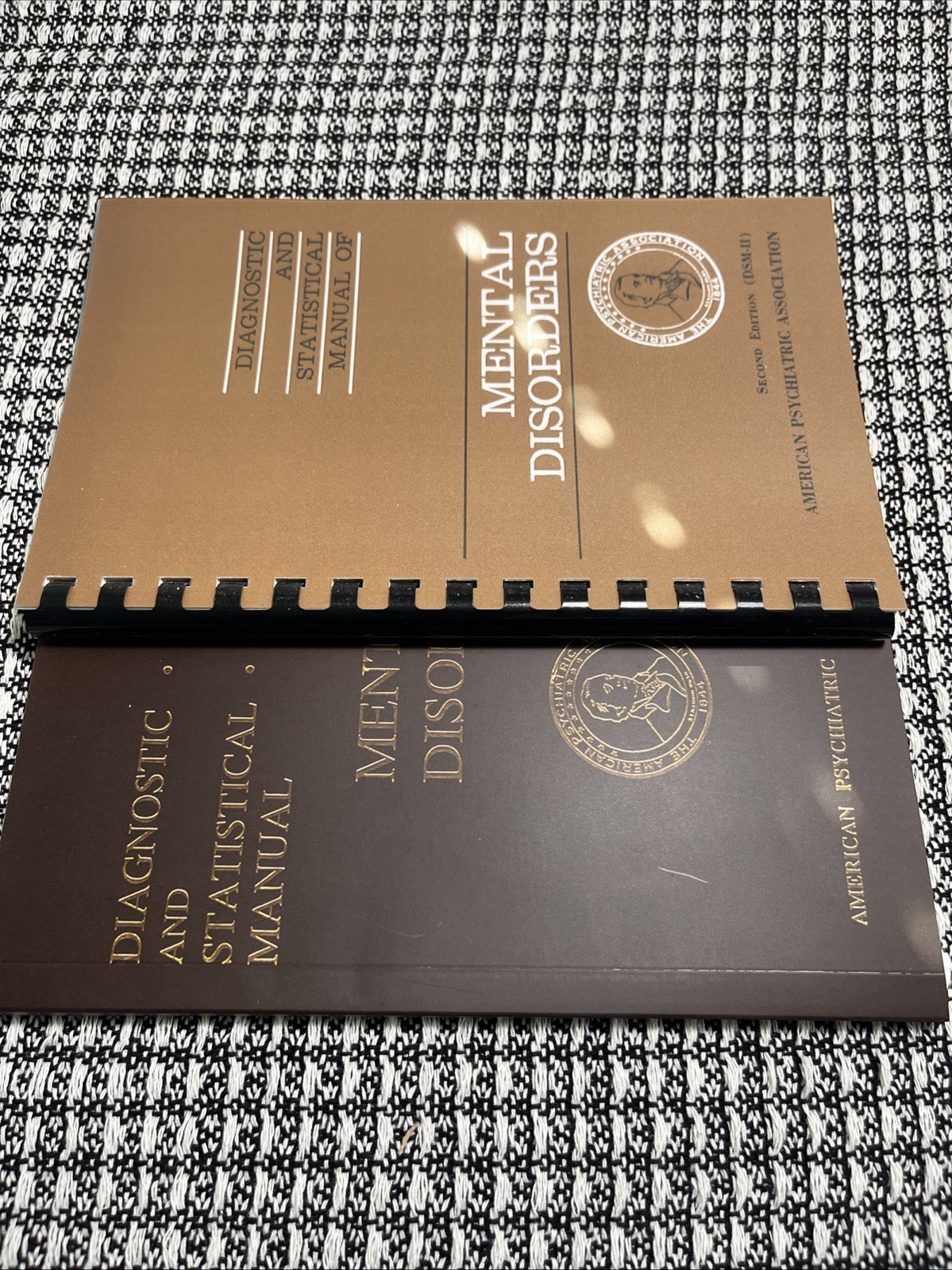 2 Books, Diagnostic And Statistical Manual DSM-ll 2nd , DSM-I , Mental Disorders
