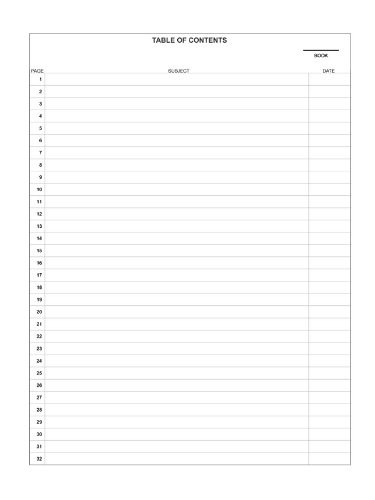 Black Laboratory Notebook – 96 Pages (.25” Grid Format), 8 7/8” x 11 1/4”,…