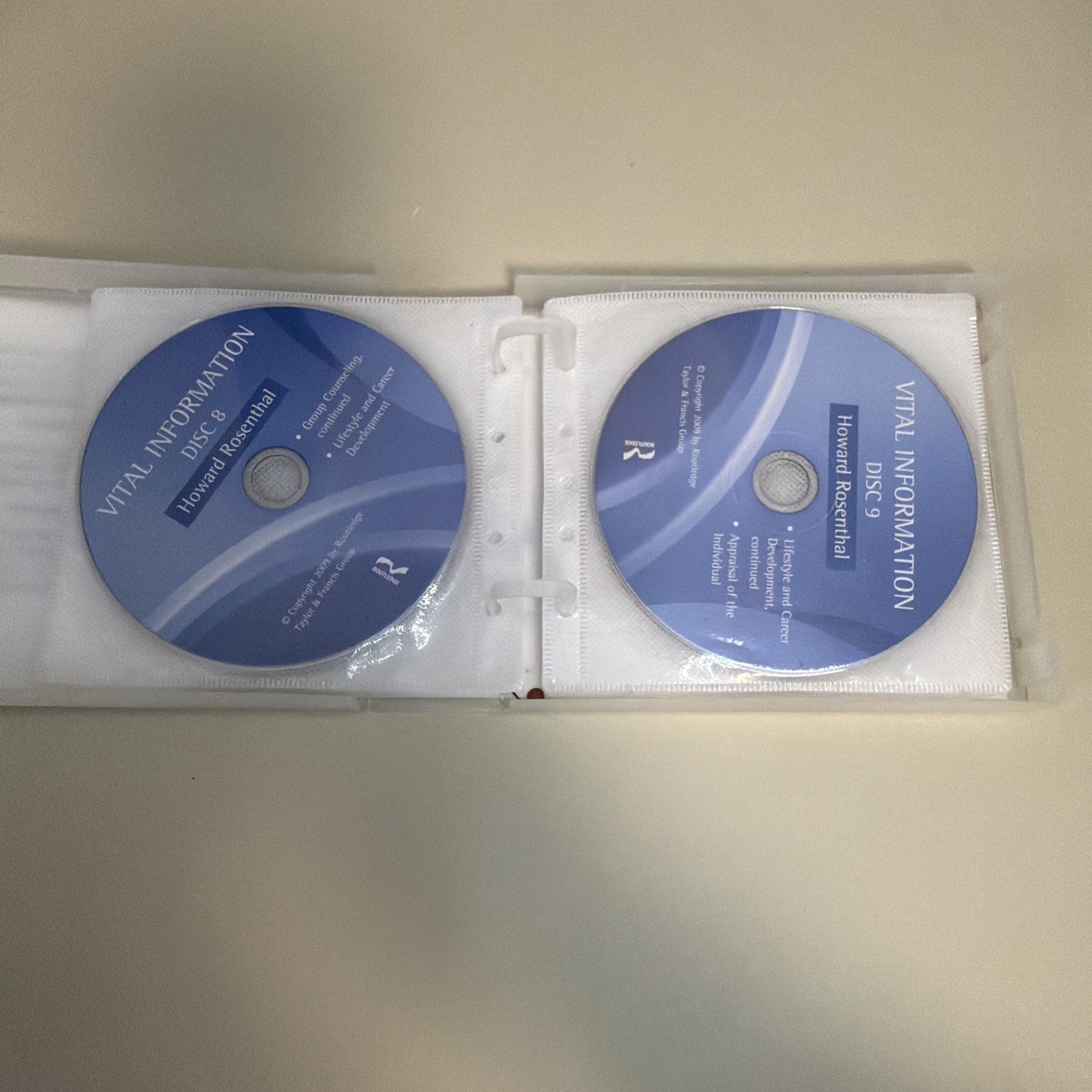 CD Vital Information & Review Questions for NCE CPCE State Exam (Missing Disc 1)