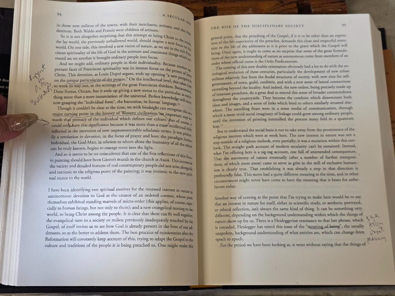 A Secular Age – Hardcover By Taylor, Charles hardcover w/dust sleeve, good cond