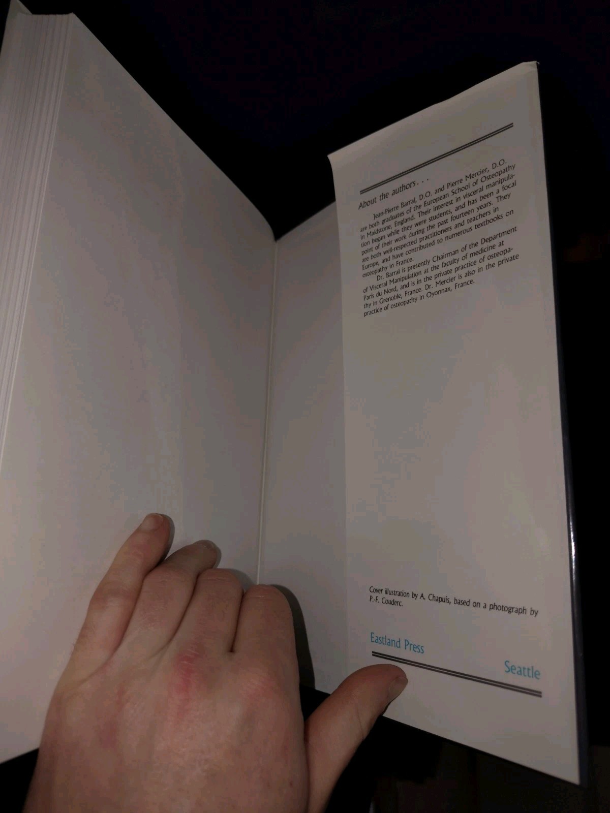 Visceral Manipulation by Pierre Mercier and Jean-Pierre Barral (2006, Hardcover)