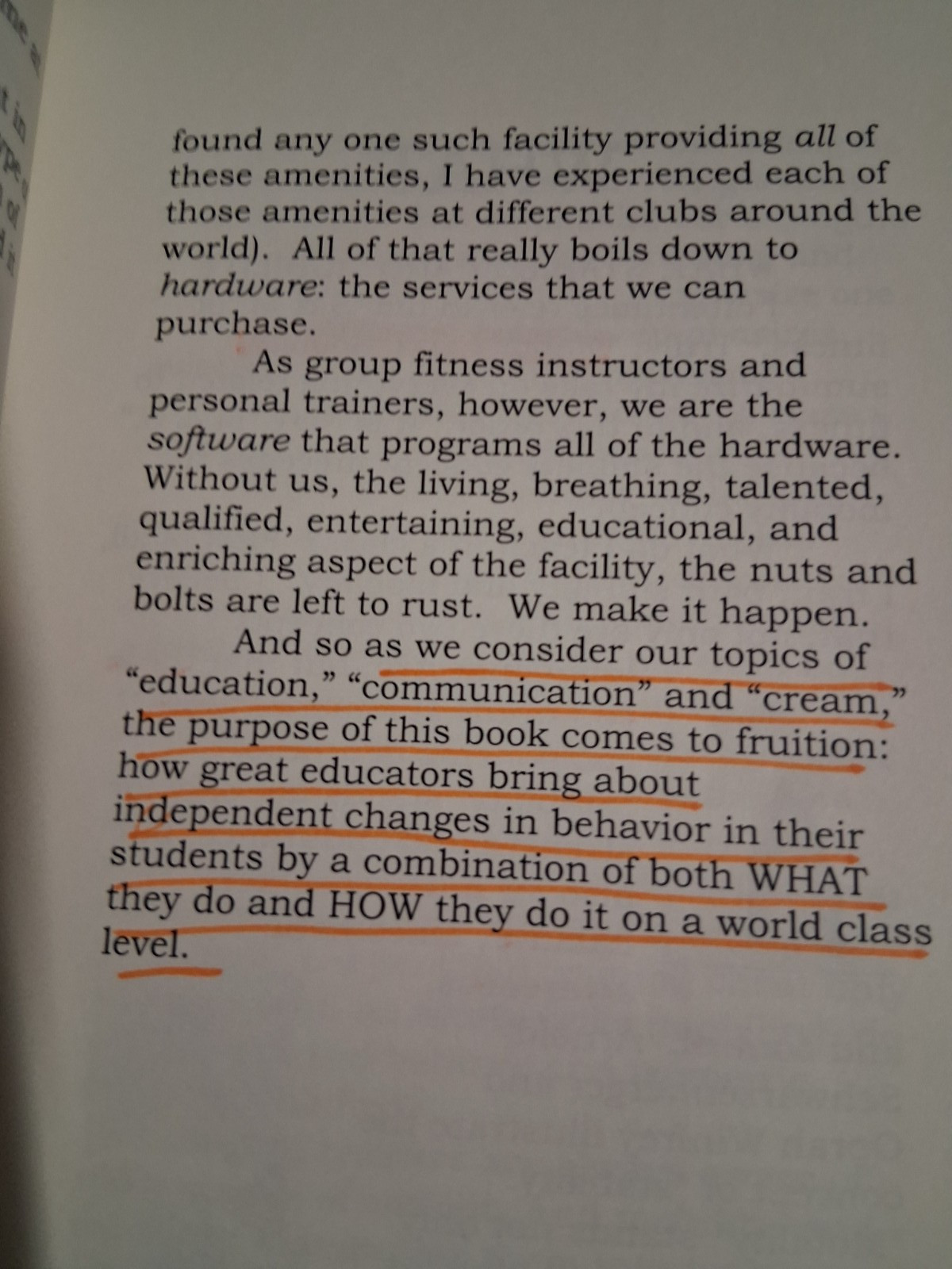 Cream Rises: Excellence in Private & Group Fitness Education – 2011, Paperback