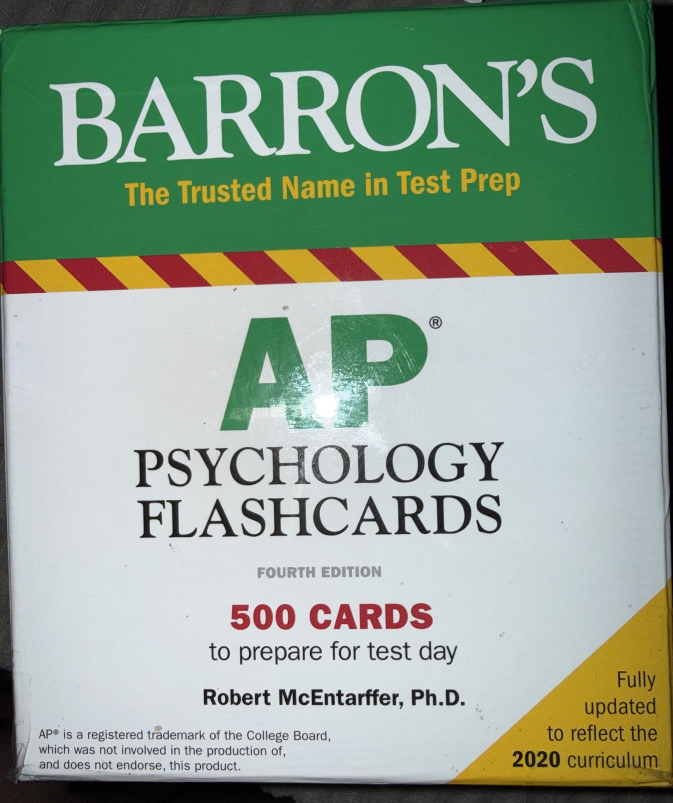 Barron’s Ap Prep Ser.: AP Psychology Flashcards by Robert McEntarffer and…