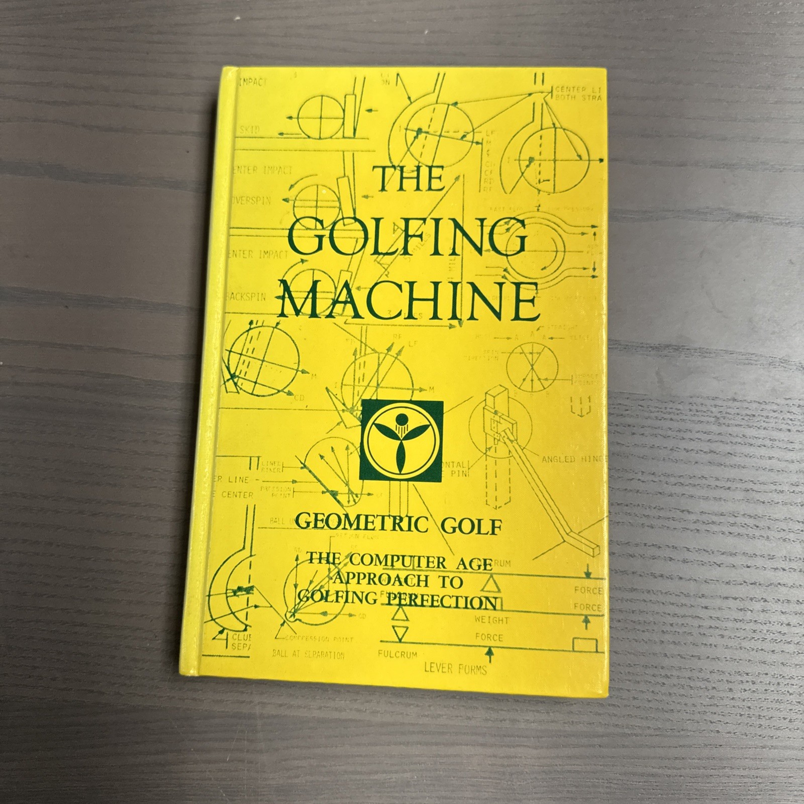 The Golfing Machine Homer Kelley Geometric Golf Instruction 1982 HC Book