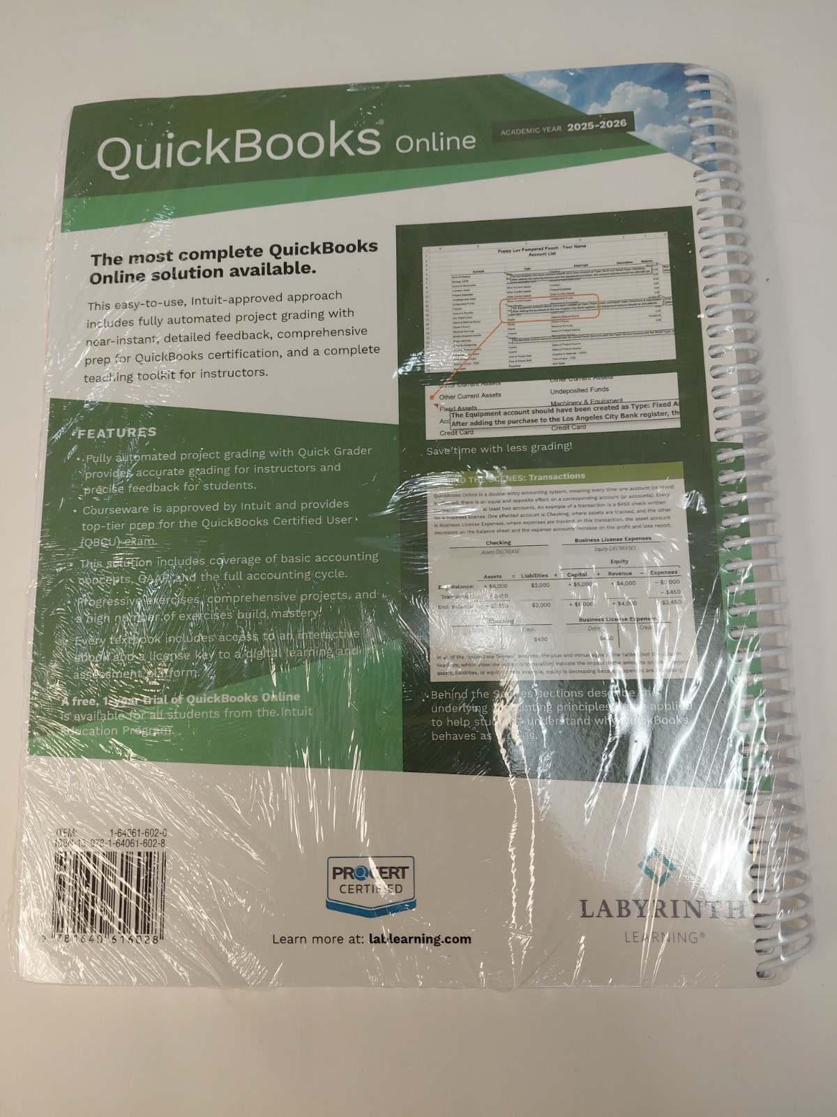 QuickBooks Online: Comprehensive, Academic Year 2025-2026 by Patricia Hartley