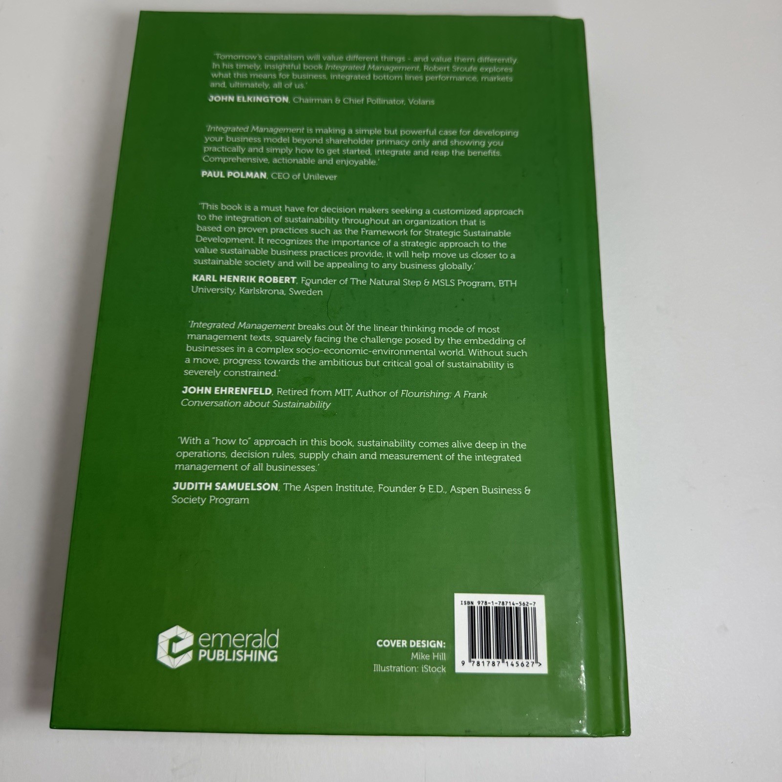 Integrated Management: How Sustainability Creates Value for Any Business Book
