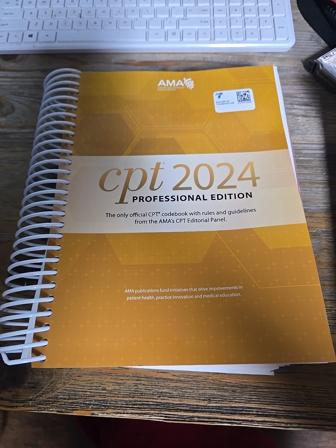 CPT Professional 2024 by American Medical Association: Used