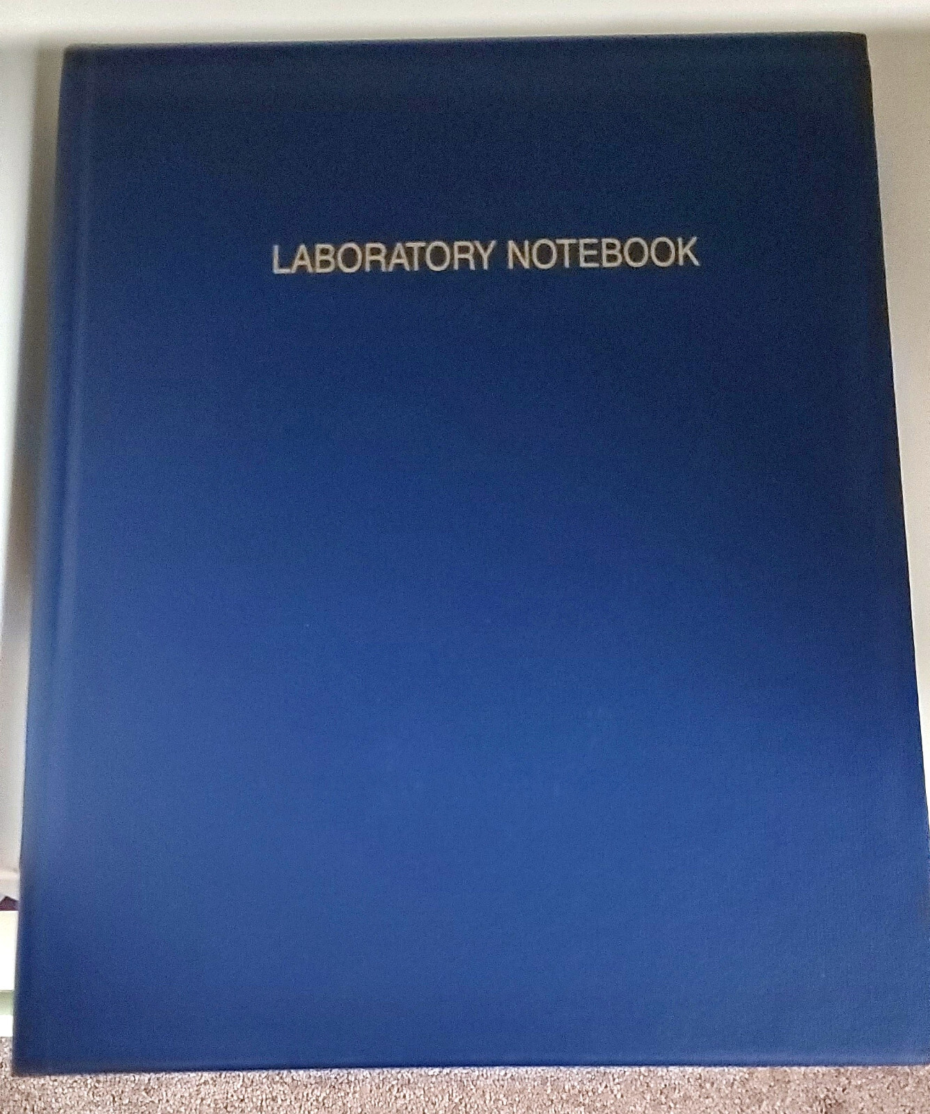 BookFactory/Laboratory Notebook – 96 Pages (.25″ Grid Format) 8 7/8″ x 11 1/…